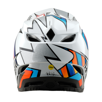 MTB Ķivere TROY LEE DESIGNS D4 COMPOSITE MIPS FRAMES Balts/Pelēks