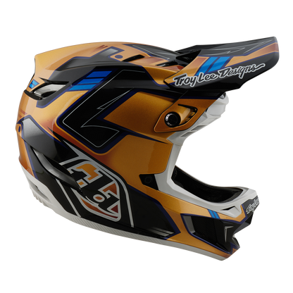 Cască MTB TROY LEE DESIGNS D4 COMPOSITE MIPS ROYALTY Negru/Auriu