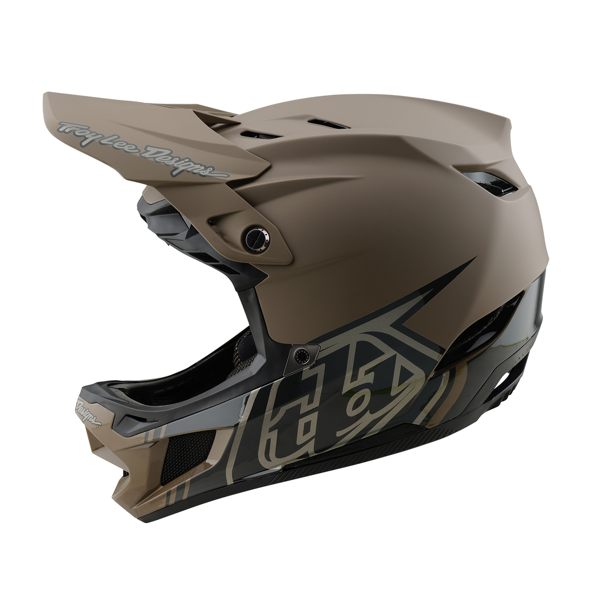 TROY LEE DESIGNS D4 COMPOSITE MIPS MTB Helmet Brown