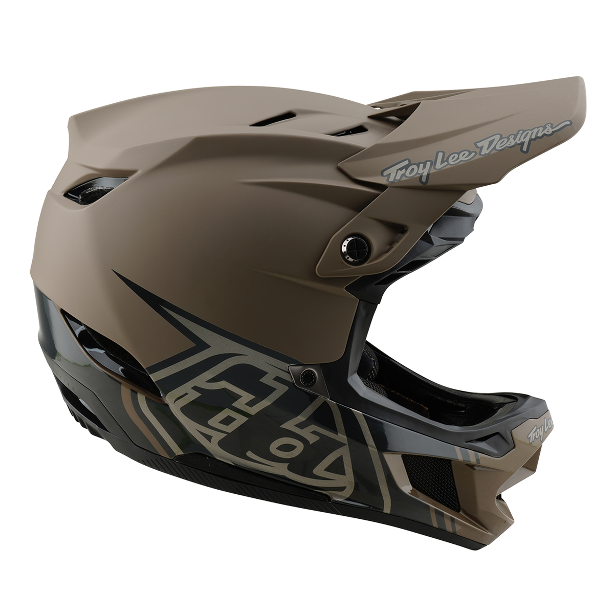 TROY LEE DESIGNS D4 COMPOSITE MIPS MTB Helmet Brown