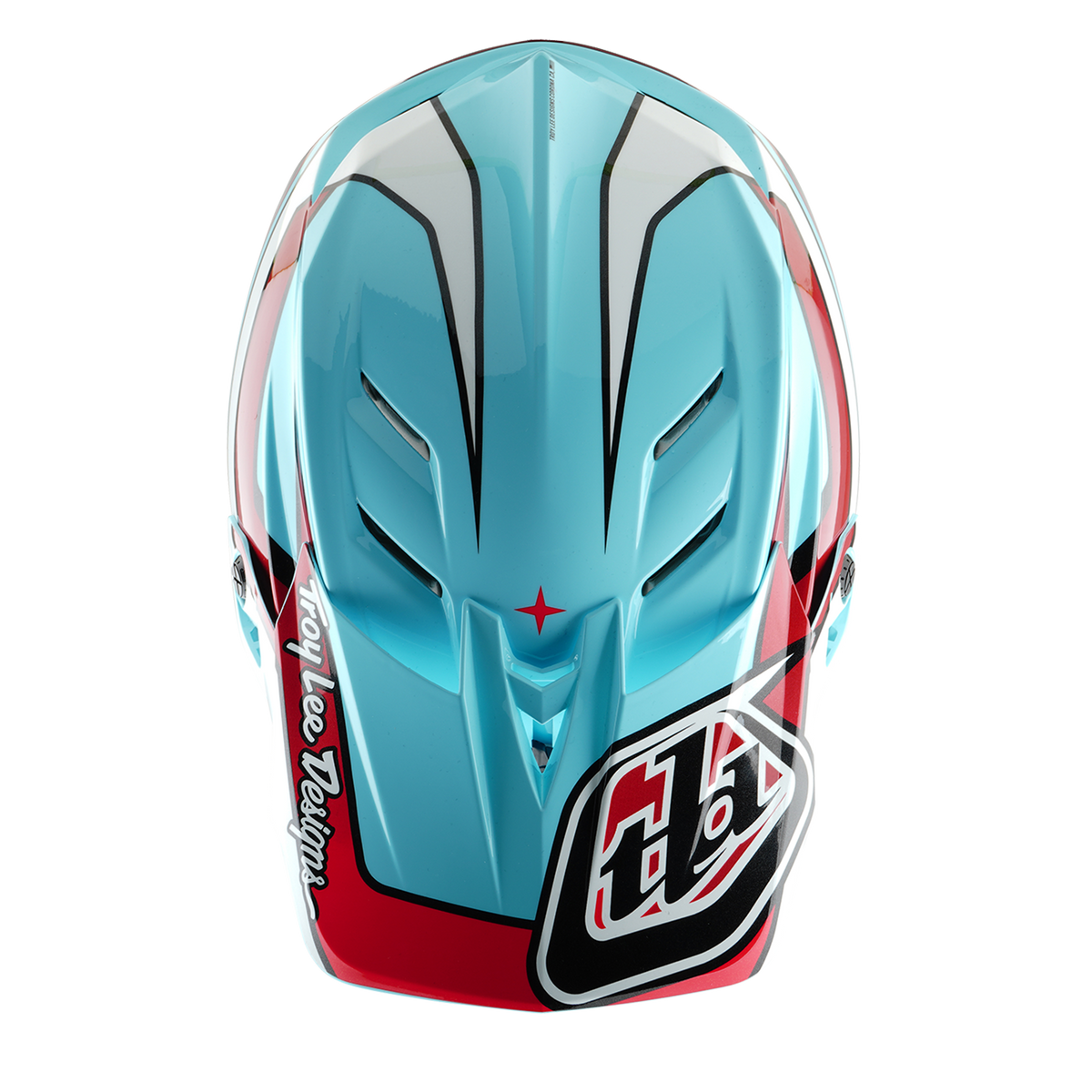 Κράνος MTB TROY LEE DESIGNS D4 POLYACRYLITE MIPS LINEAR Μπλε