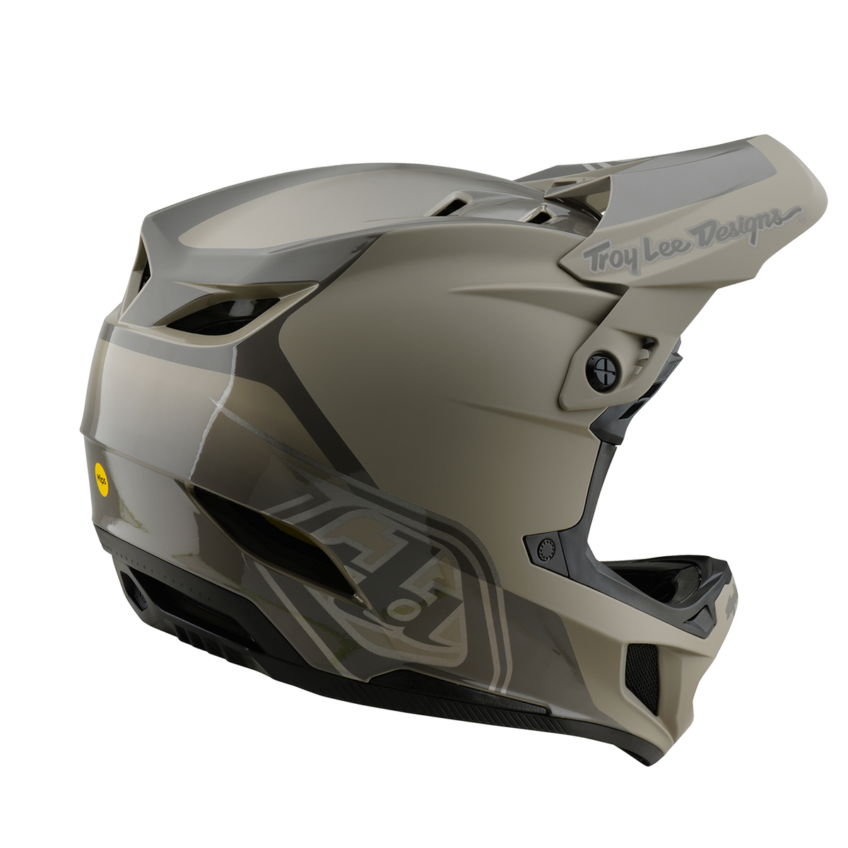 MTB-helm TROY LEE DESIGNS D4 POLYACRYLITE MIPS SHADOW Kaki