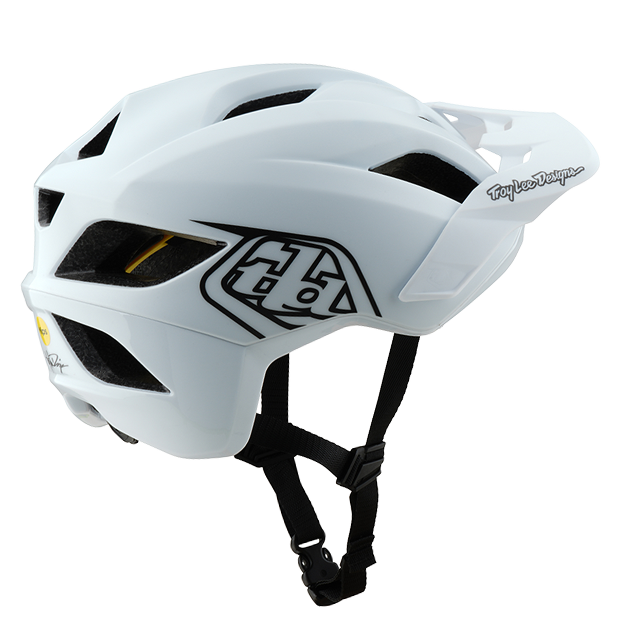 MTB-helm TROY LEE DESIGNS FLOWLINE POINT MIPS Wit