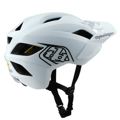 MTB čelada TROY LEE DESIGNS FLOWLINE POINT MIPS Bela