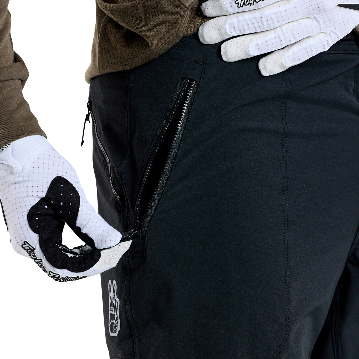 Shorts TROY LEE DESIGNS SKYLINE TRAIL med Liner Mono Svart
