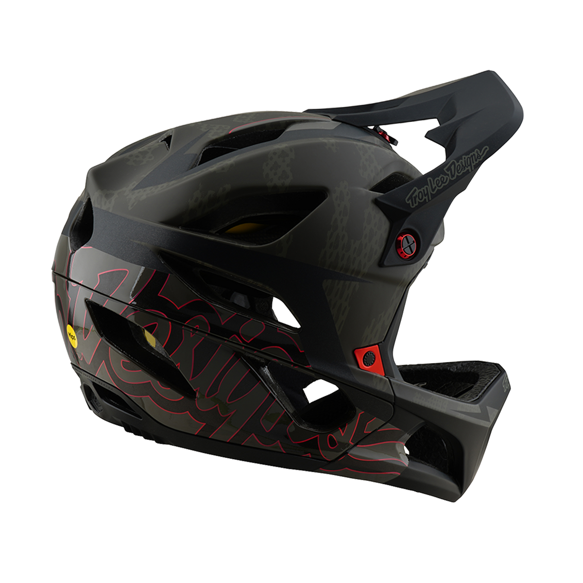 TROY LEE DESIGNS STAGE NEAUWAVE MIPS MTB Helmet Khaki Camouflage 2025