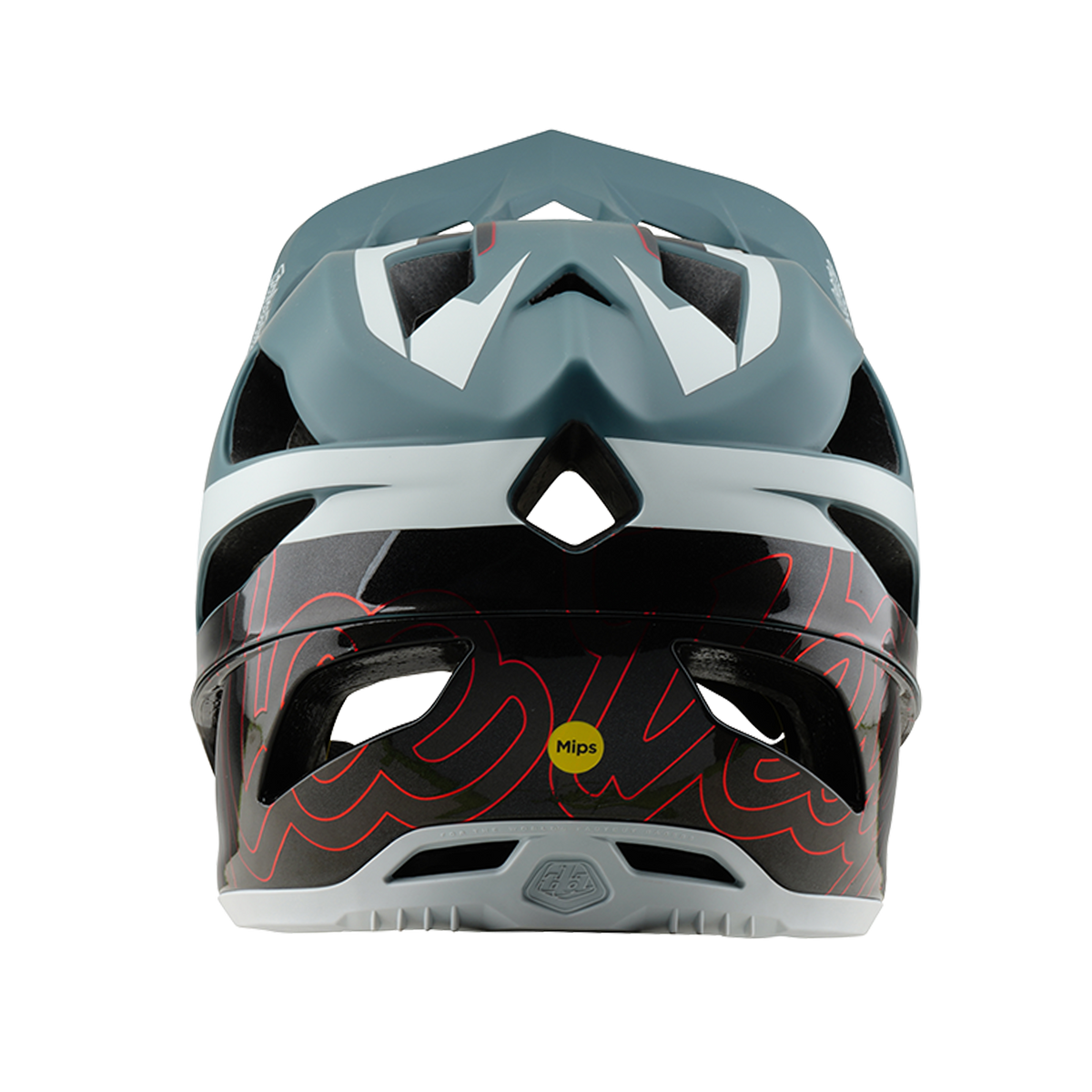 Maastopyöräkypärä TROY LEE DESIGNS STAGE MIPS NEAUWAVE Harmaa