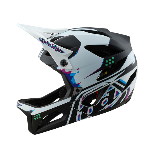 Kask MTB TROY LEE DESIGNS STAGE MIPS Czarny/Biały