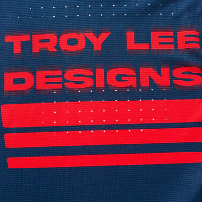 Dres TROY LEE DESIGNS SPRINT Dolgi Rokavi Modra/Rdeča