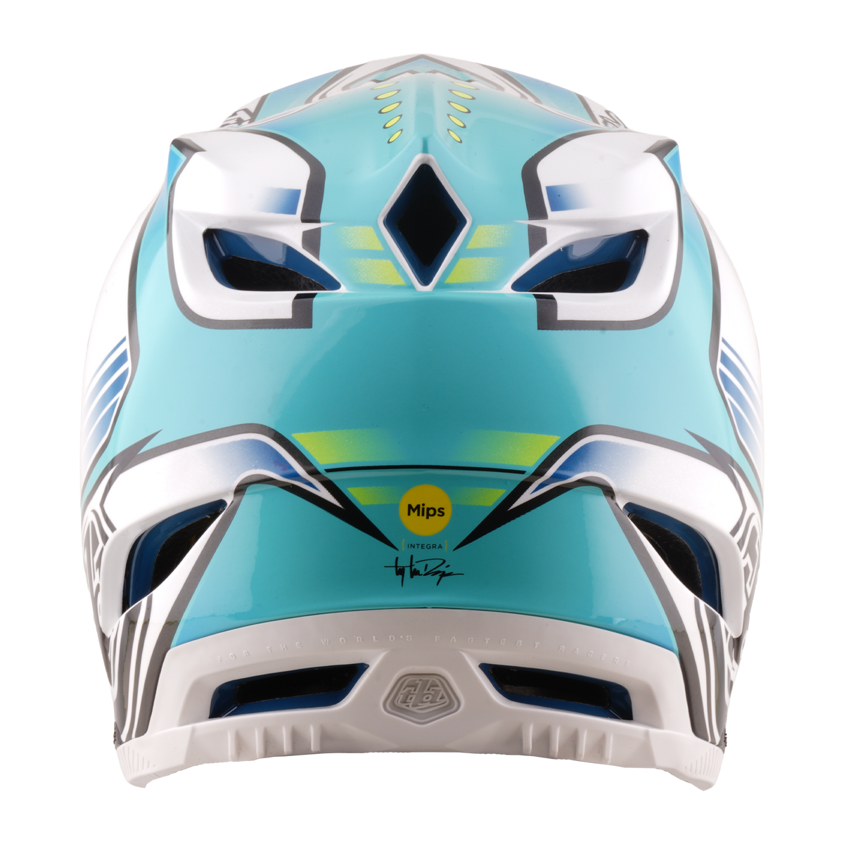 MTB-helm TROY LEE DESIGNS D4 COMPOSITE MIPS CREST REAL Groen