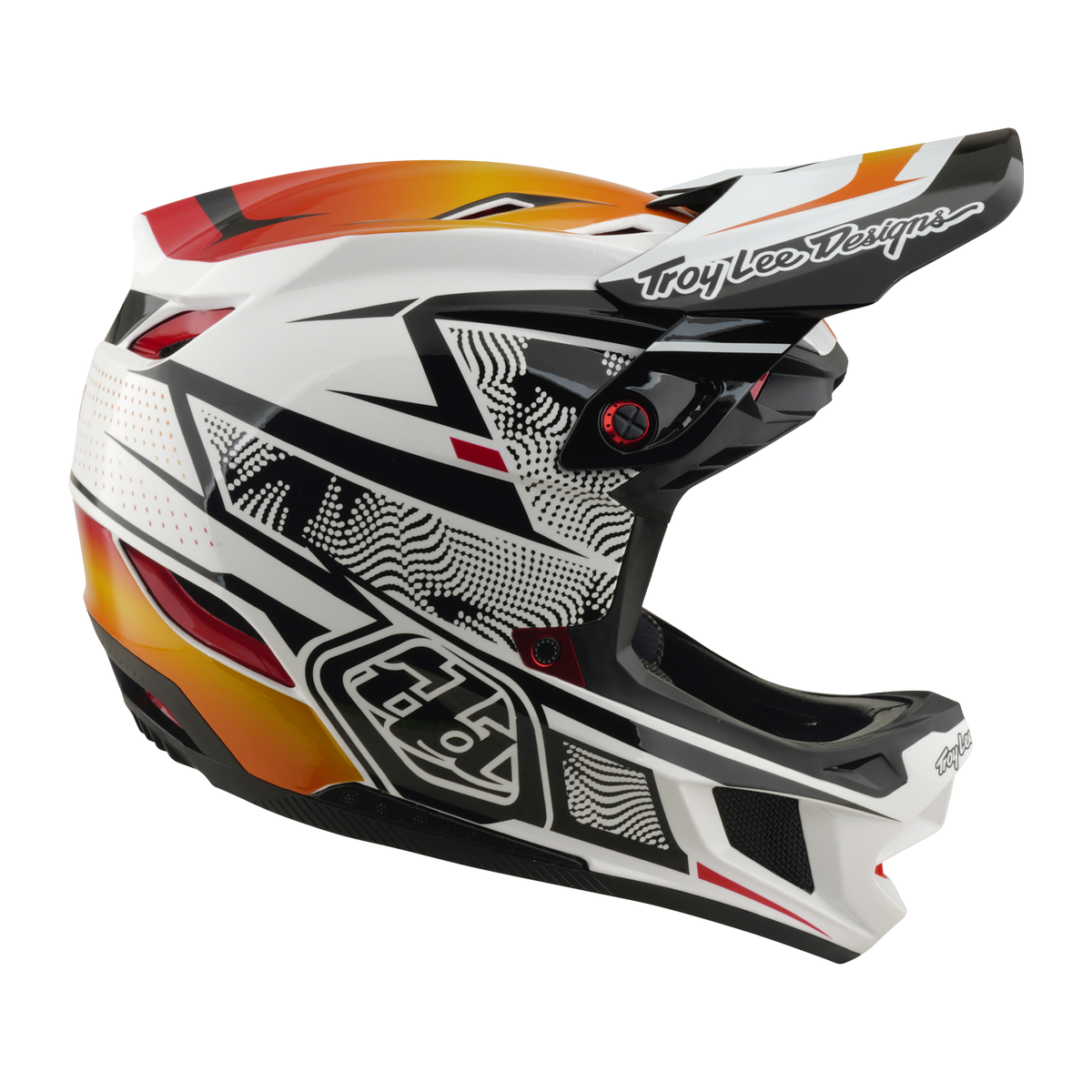 MTB-helm TROY LEE DESIGNS D4 COMPOSITE MIPS LINED UP Wit