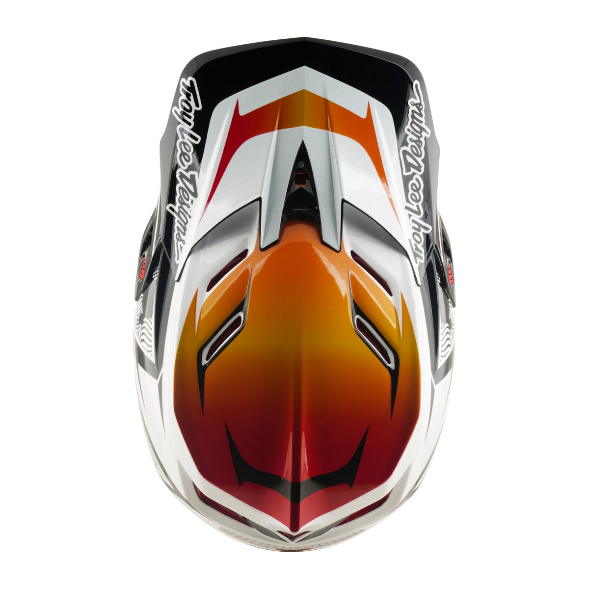 MTB-helm TROY LEE DESIGNS D4 COMPOSITE MIPS LINED UP Wit
