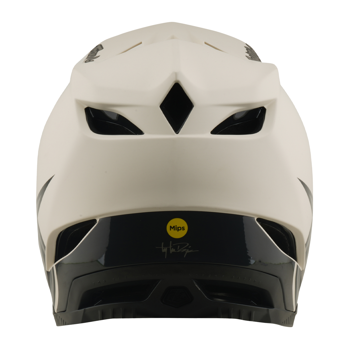 MTB-helm TROY LEE DESIGNS D4 COMPOSITE MIPS STEALTH PUMICE Wit