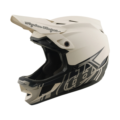 MTB каска TROY LEE DESIGNS D4 COMPOSITE MIPS STEALTH PUMICE бяла