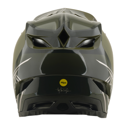 Cască MTB TROY LEE DESIGNS D4 POLYACRYLITE MIPS SHADOW BEETLE Kaki