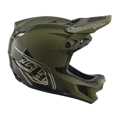 Cască MTB TROY LEE DESIGNS D4 POLYACRYLITE MIPS SHADOW BEETLE Kaki