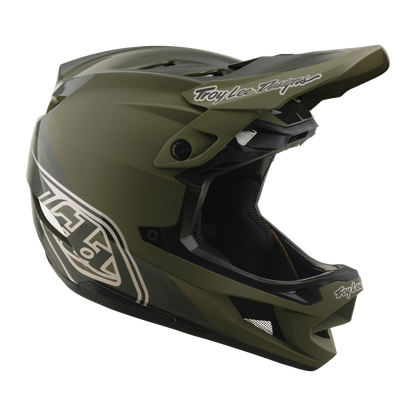 Cască MTB TROY LEE DESIGNS D4 POLYACRYLITE MIPS SHADOW BEETLE Kaki
