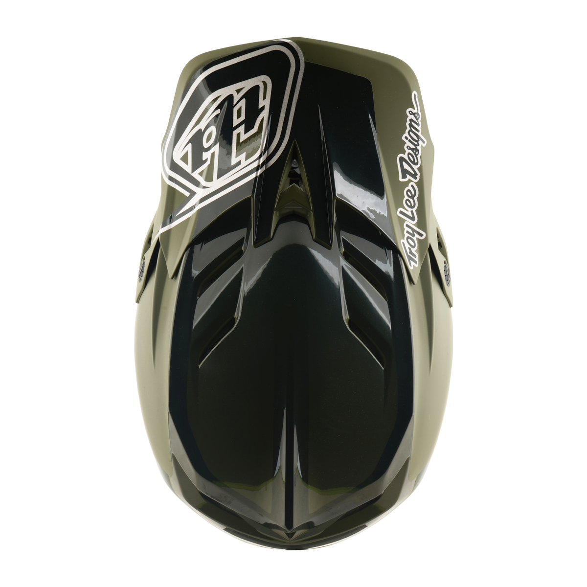 TROY LEE DESIGNS D4 POLYACRYLITE MIPS SHADOW BEETLE -maastopyöräilykypärä Khaki