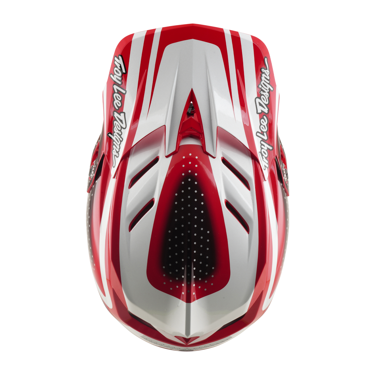 MTB-helm TROY LEE DESIGNS D4 POLYACRYLITE MIPS THE LINE Rood/Wit