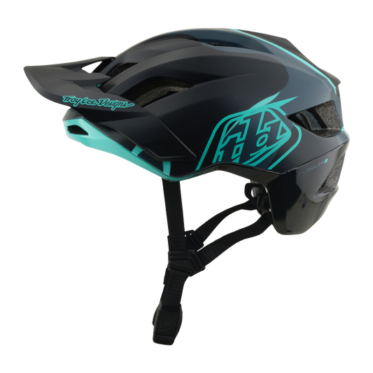 Helma na MTB TROY LEE DESIGNS FLOWLINE SE MIPS BADGE Carbon/Modrá