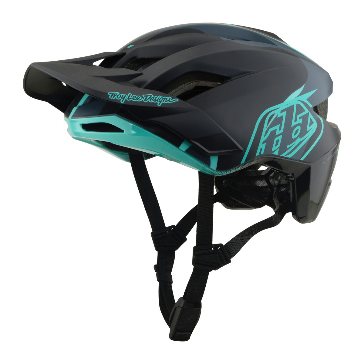 Helma na MTB TROY LEE DESIGNS FLOWLINE SE MIPS BADGE Carbon/Modrá
