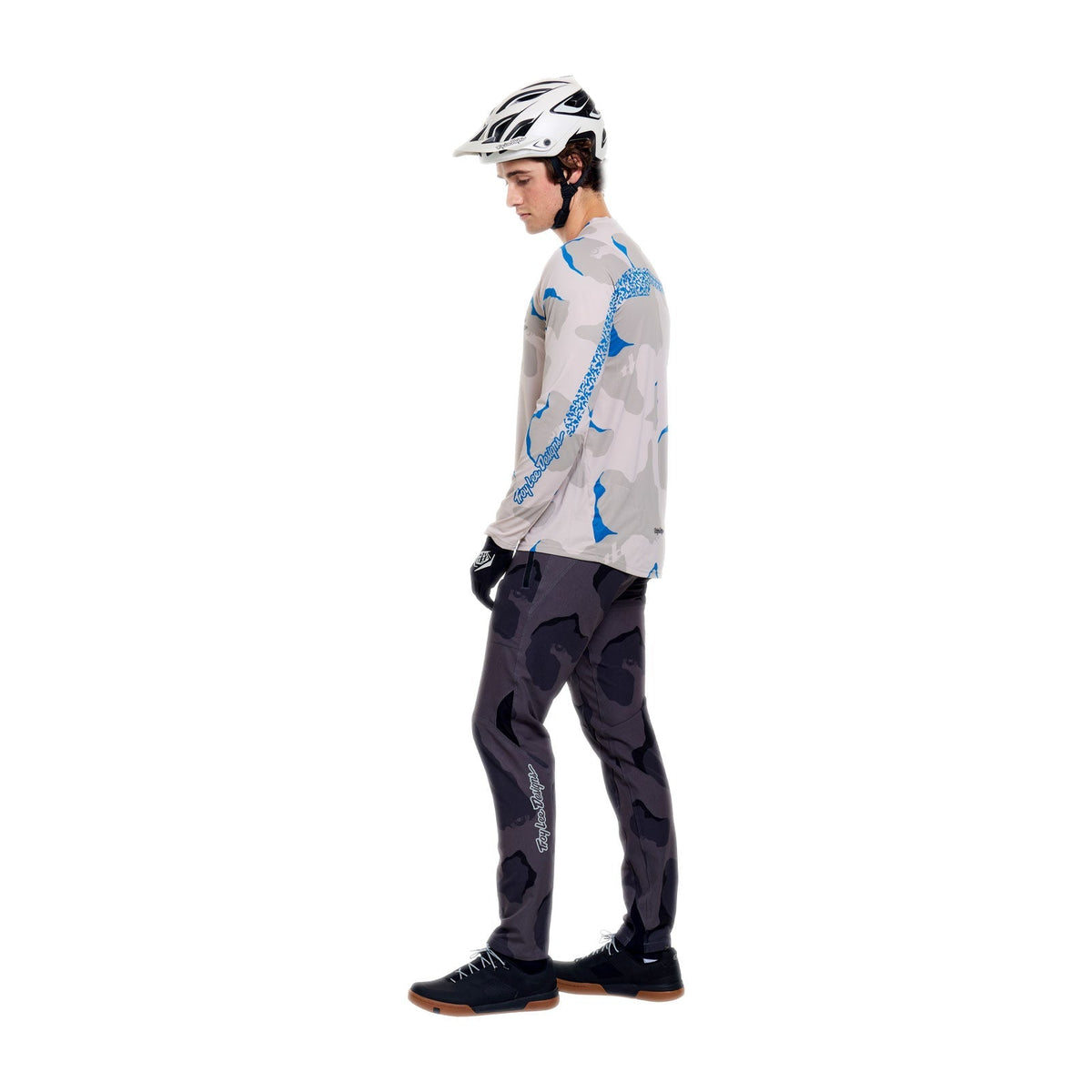 Tröja TROY LEE DESIGNS SKYLINE PRO FLOW CAMO Långa ärmar Pumice