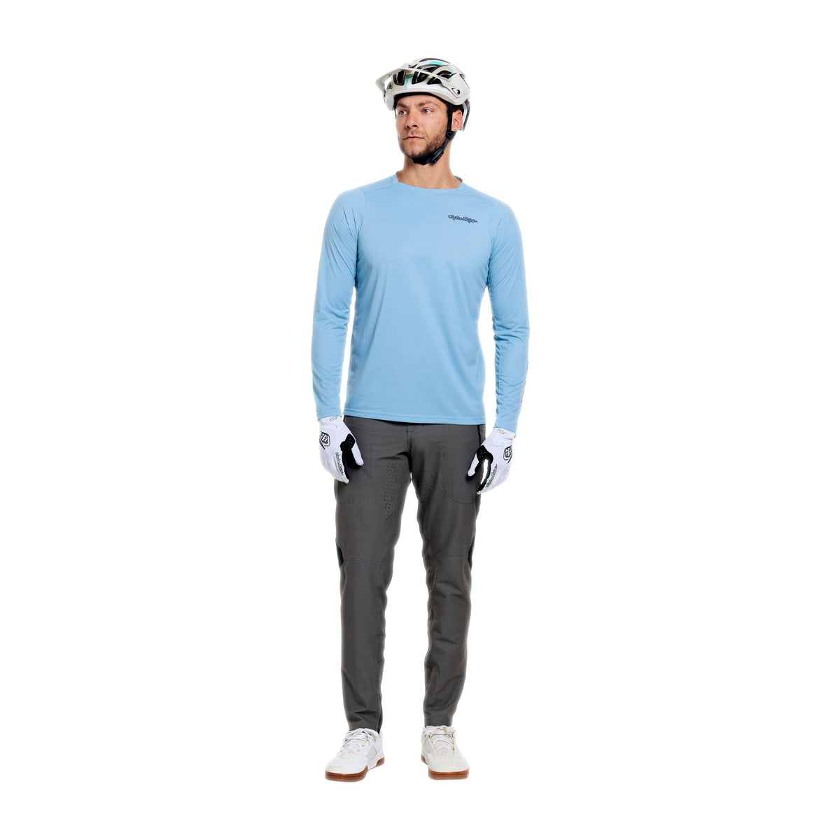 Μπλουζάκι TROY LEE DESIGNS SKYLINE PRO MONO Μακριά Μανίκια Μπλε