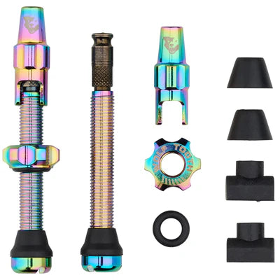Sada 2 bezdušových ventilů WOLF TOOTH CLIK VALVE Oil Slick