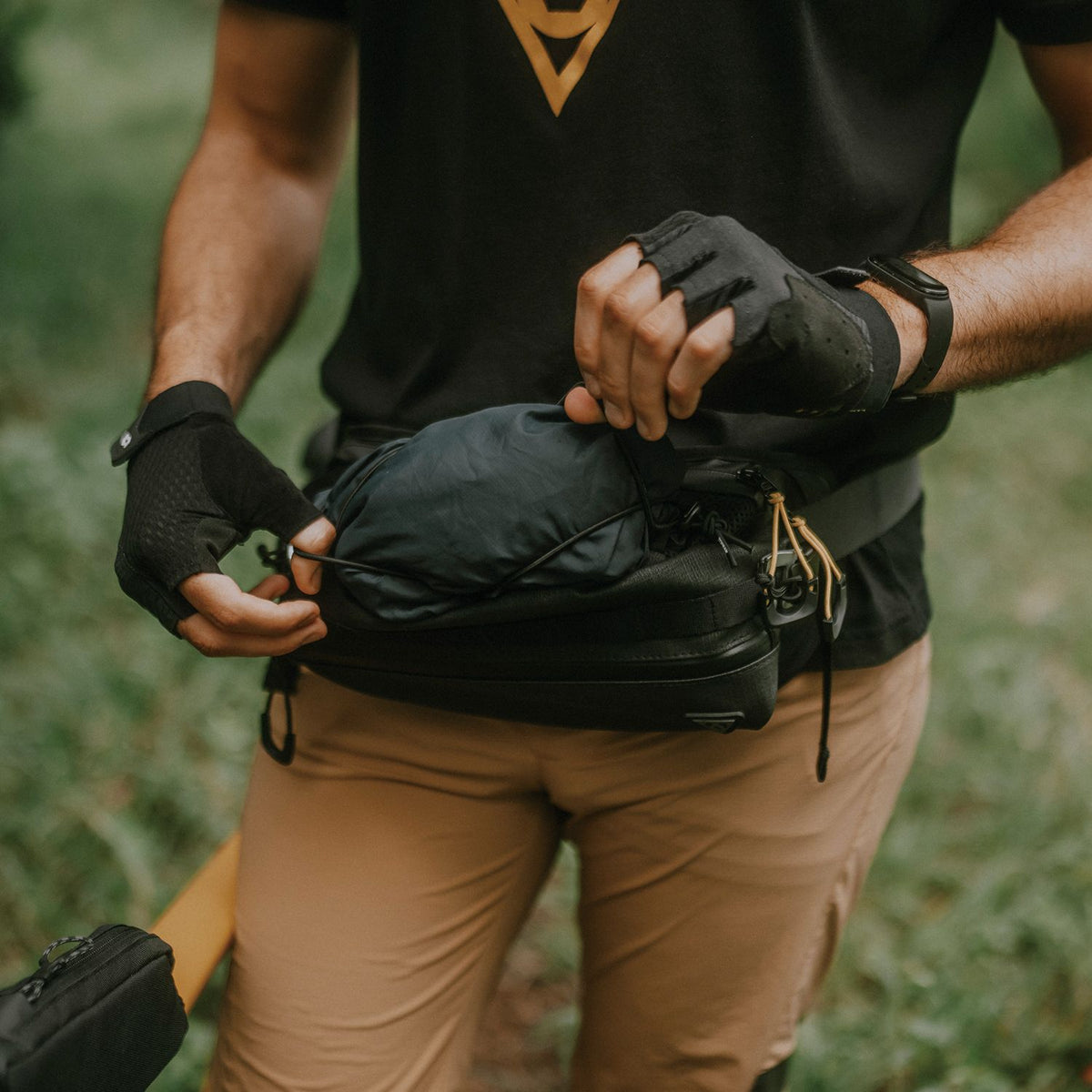 Τσάντα Μέσης TOPEAK 3L Μαύρο