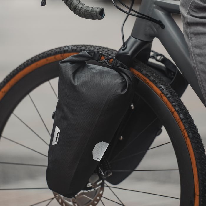 TOPEAK QR DRYBAG 5.8L Musta -haarukkatasku