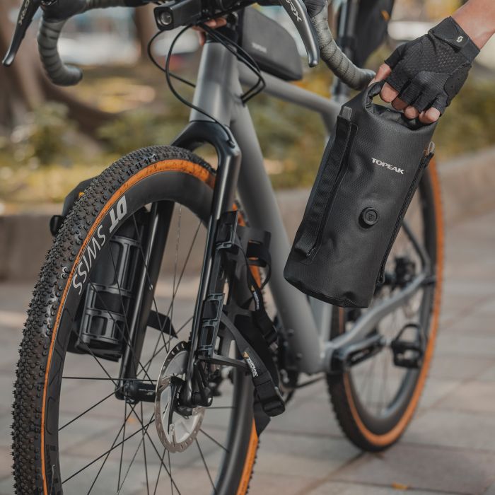 TOPEAK DRYBAG 4 L Musta -haarukkatasku