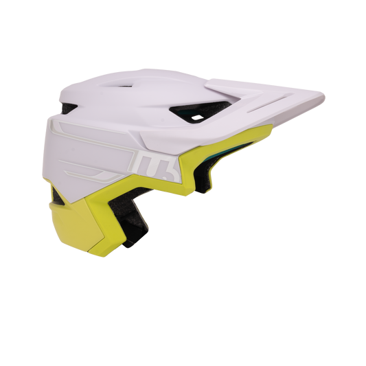 Kask MTB URGE TREPS BLOOM BEAM Biały/Żółty