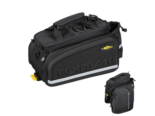 TOPEAK MTX TRUNKBAG DXP Rack Bag - MTX 2.0 19.4L Black