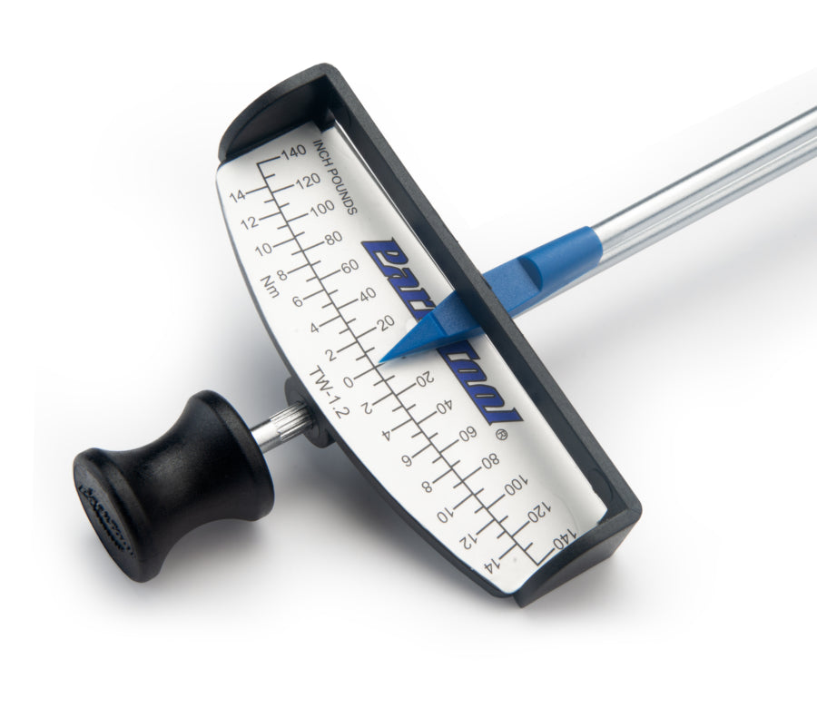 Park Tool TW-1.2, detail ciferníka
