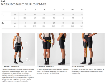 CASTELLI ESPRESSO Transition Bib Tights Black