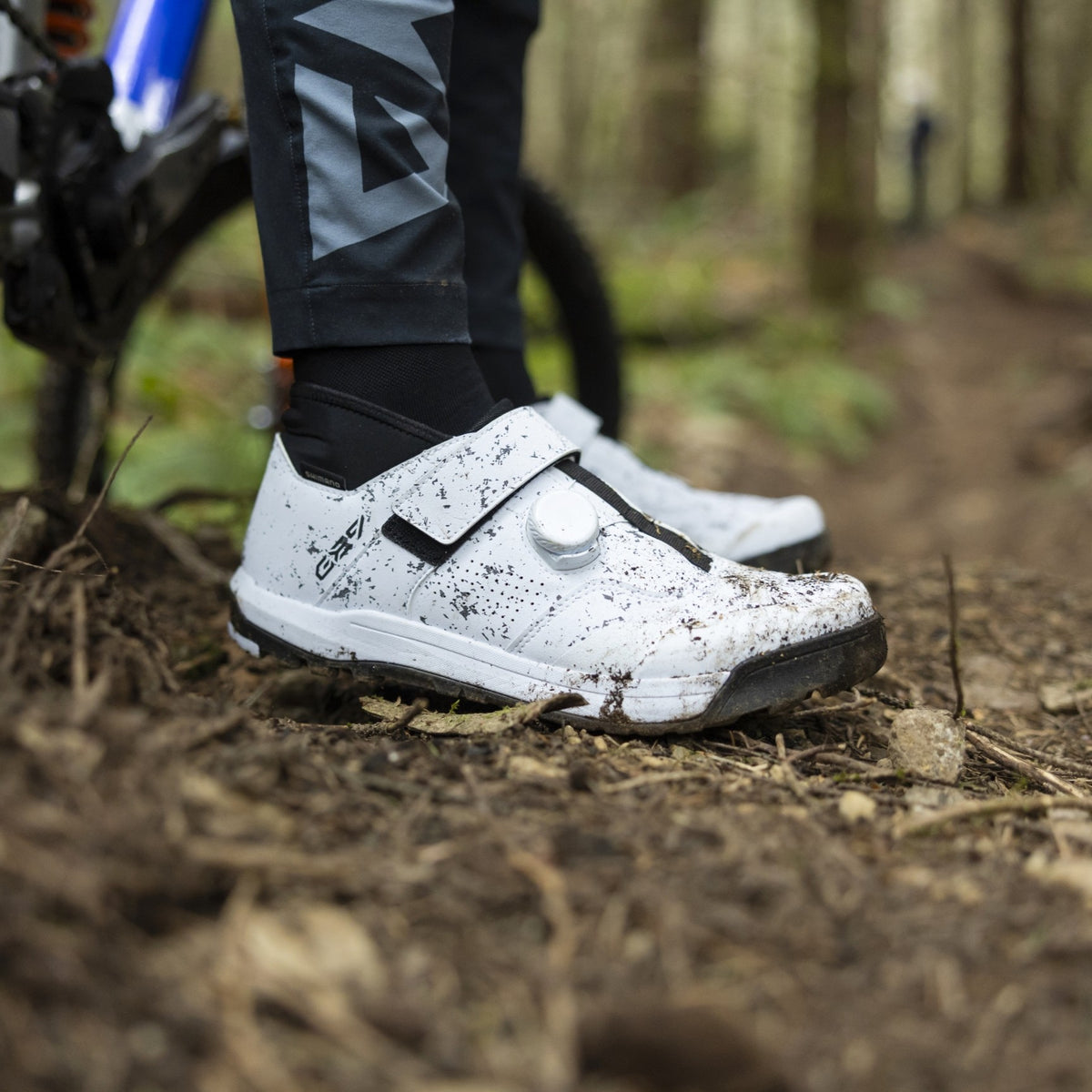 MTB boty SHIMANO GE900 HS Bílé