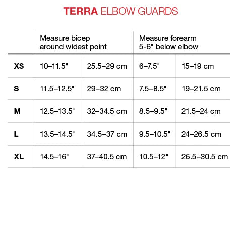G-FORM TERRA albuestykker Sort