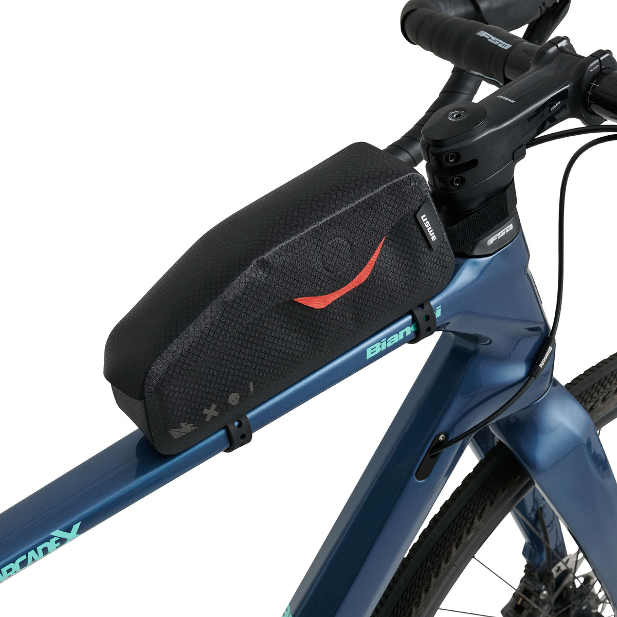 USWE TOP TUBE MAGNETIC 1.2 L Frame Bag