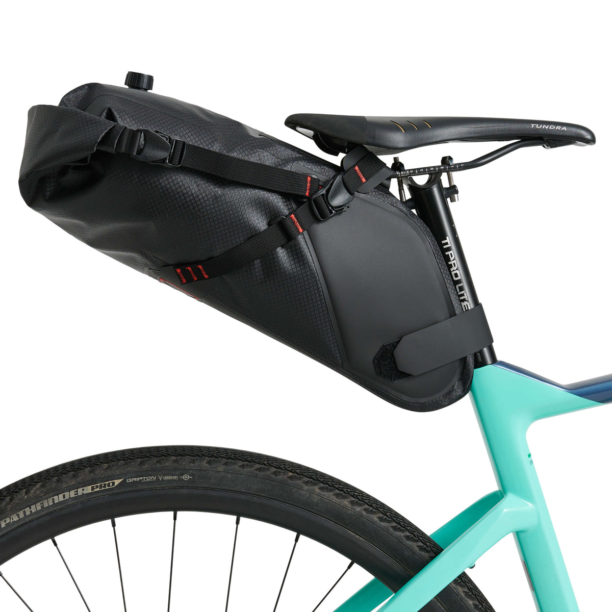 USWE ROLLTOP SADDLE BAG 9 L Saddle Bag