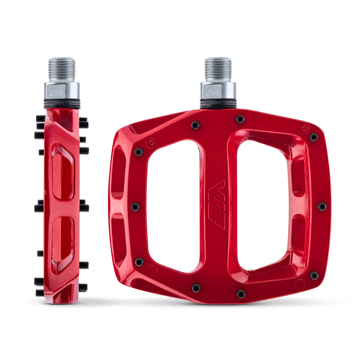 DMR V12 Flade Pedaler Rød