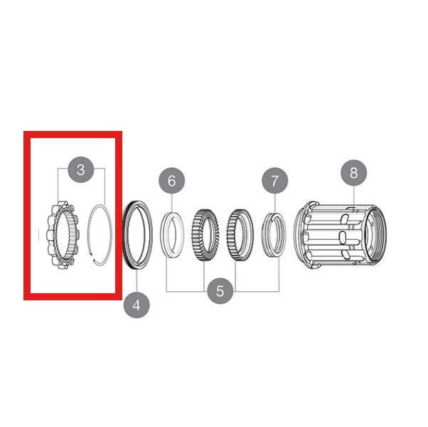 Kit Ratchet MAVIC για Σύστημα ID360 ≥ 2017