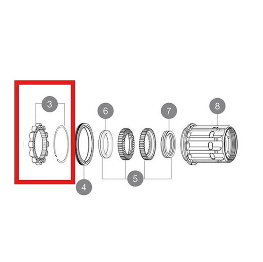 MAVIC ID360 System ≥ 2017 Ratchet Kit