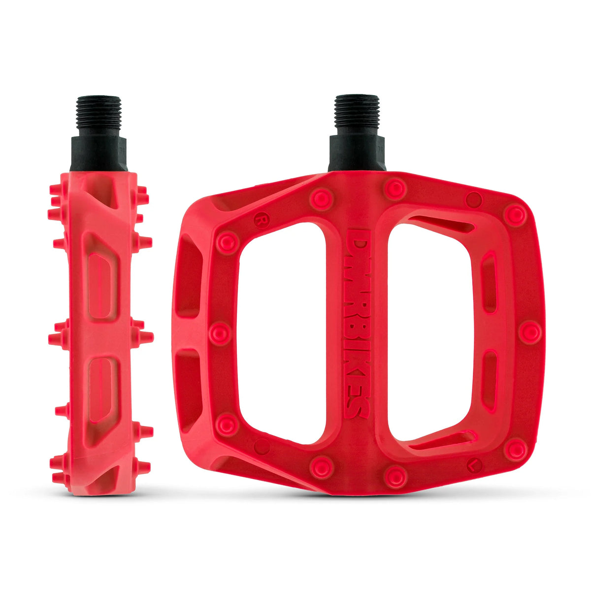 DMR V6 Flat Pedals Red