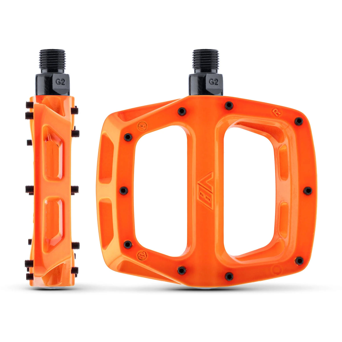DMR V8 Flat Pedals Orange