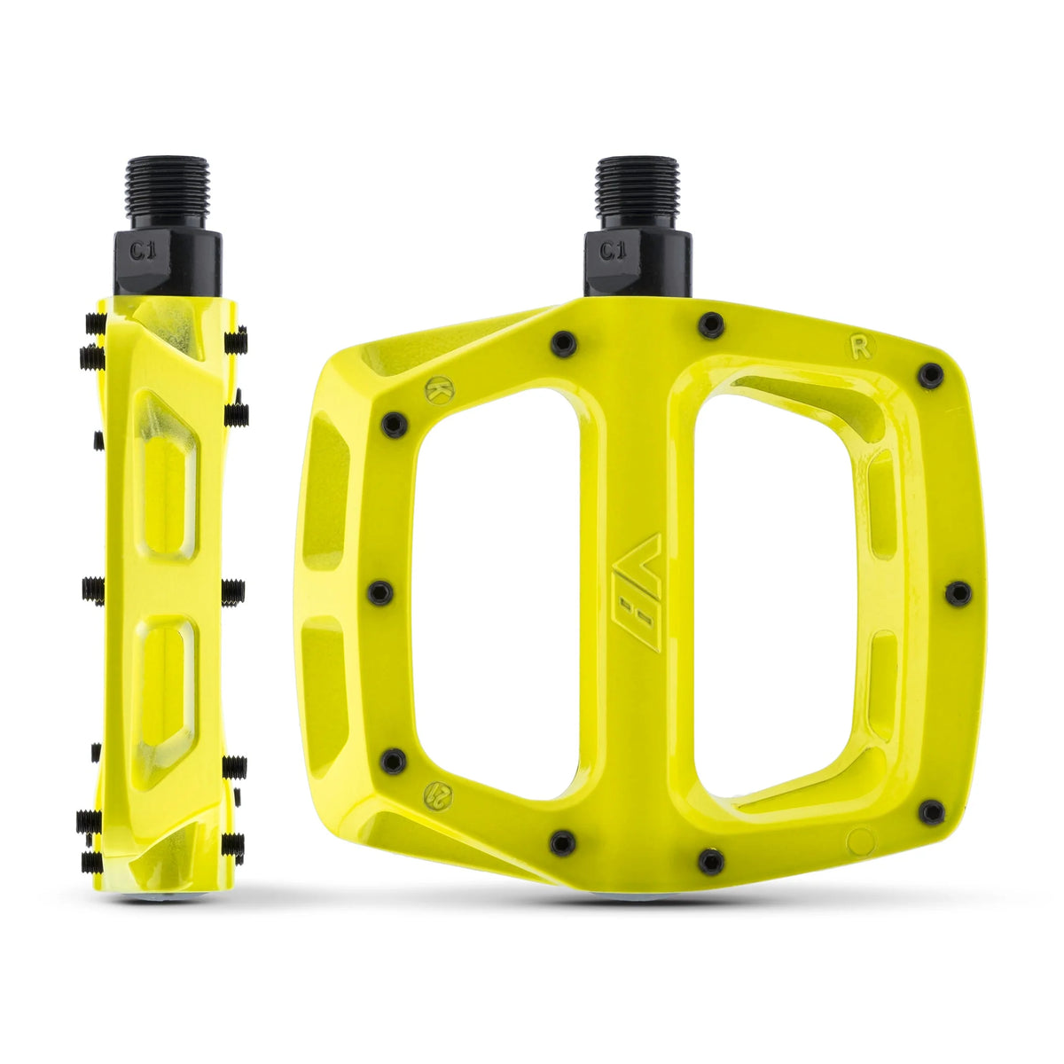 Platformowe Pedały DMR V8 Żółte