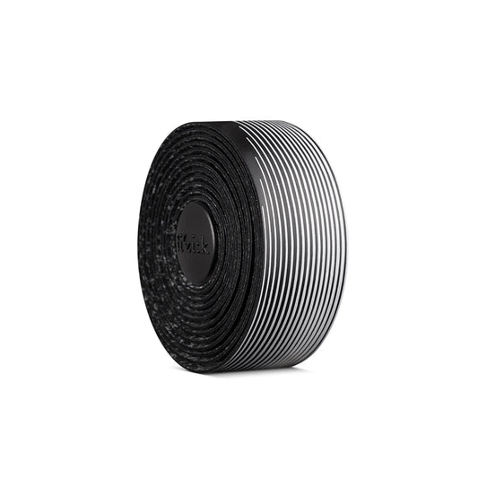 FIZIK VENTO MICROTEX TACKY BICOLORE -ohjaustankonauha musta/valkoinen