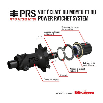 Hjulpar VISION Metron 45 SL Tubeless Ready (Center Lock)