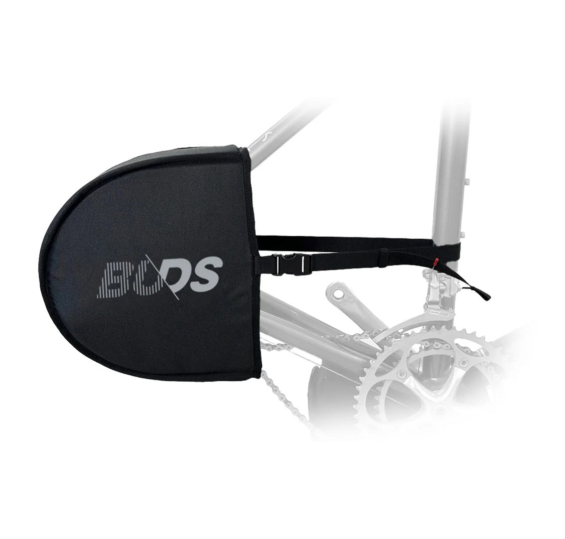 Skyddsfodral BUDS REAR BIKE PROTECT för Bakväxel Landsvägscykel/MTB Svart