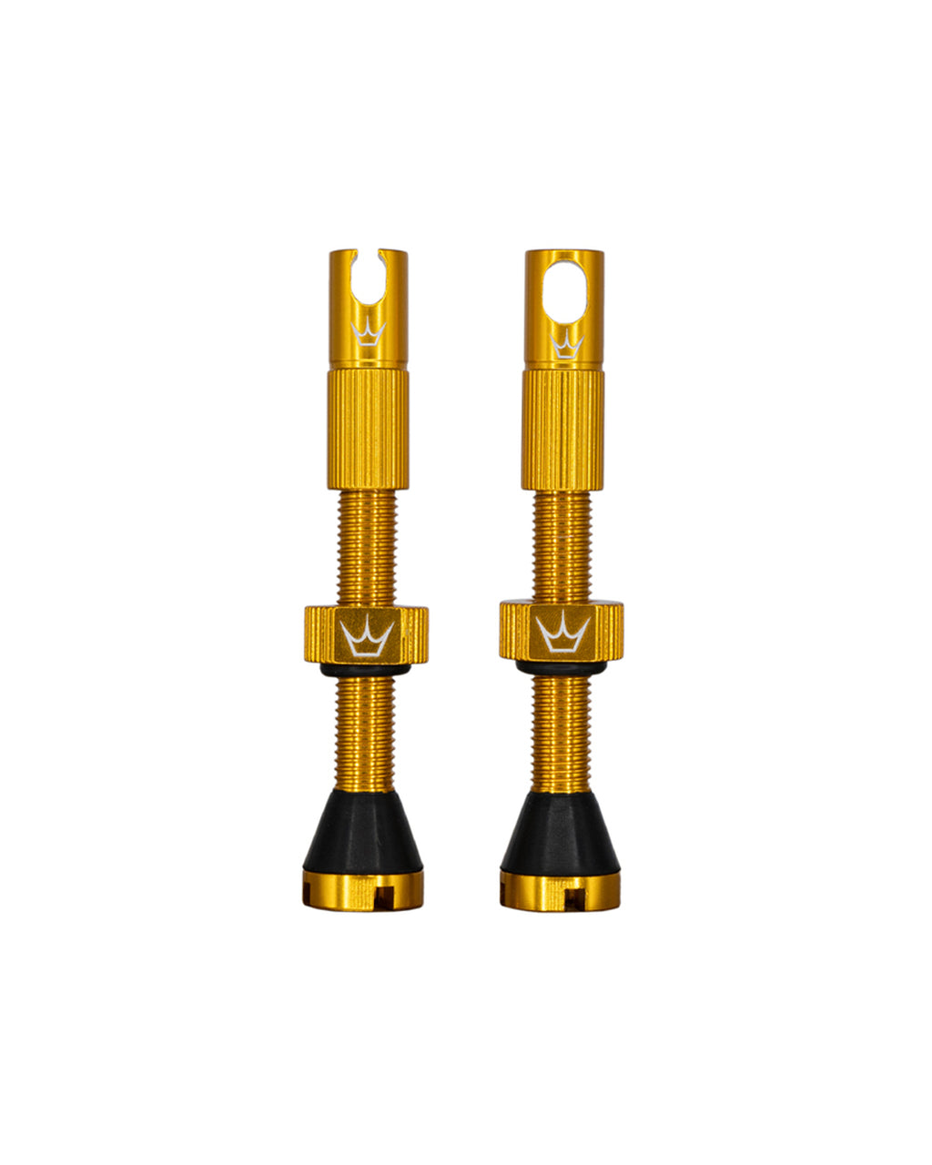 Tubeless Ventiler PEATY'S x Chris King MK2 Presta 60 mm (x2) Guld