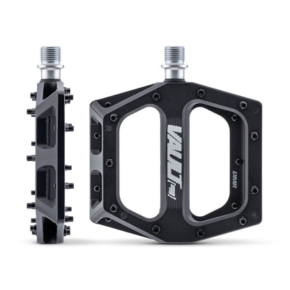 Platte Pedalen DMR VAULT MAG Zwart